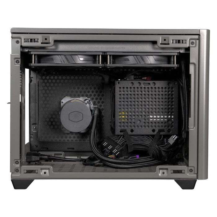 Cooler Master MasterBox NR200P MAX Mini-ITX Case with PSU and Cooling Solution