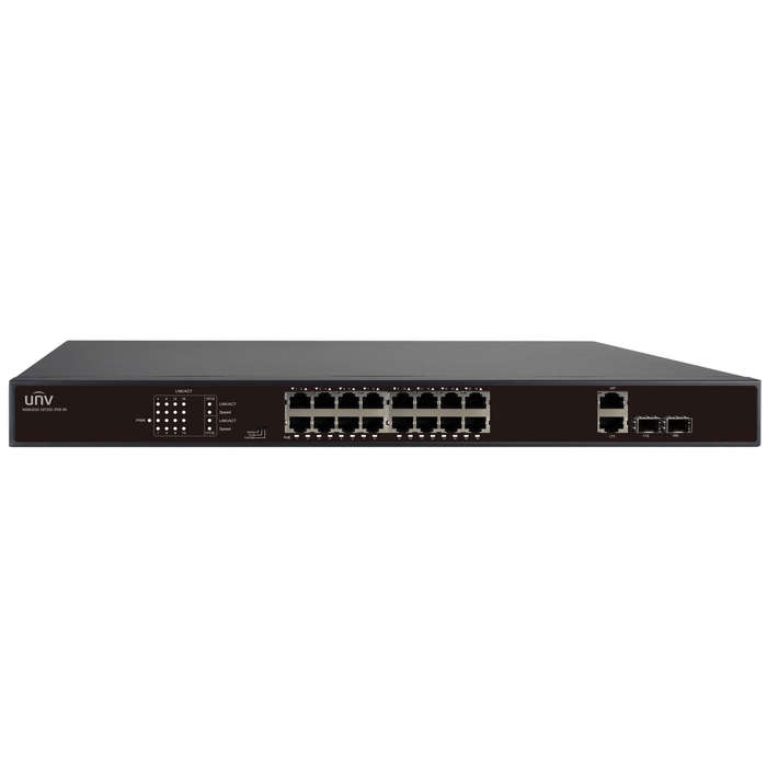 Uniview NS2010 16-port 10/100Mbps PoE Switch NS2010-16T2GC-POE