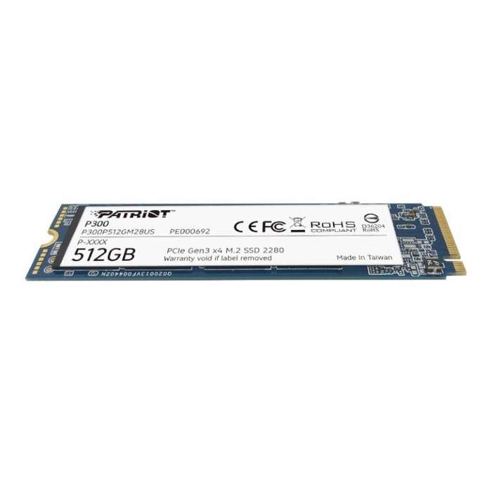 Patriot P300 M.2 512GB PCIe NVMe Internal SSD P300P512GM28