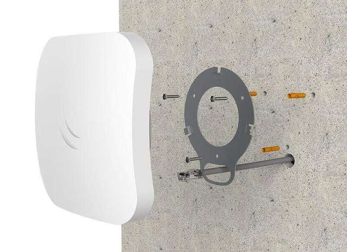 Mikrotik CAP Ac Wireless Access Point Power Over Ethernet (PoE) White