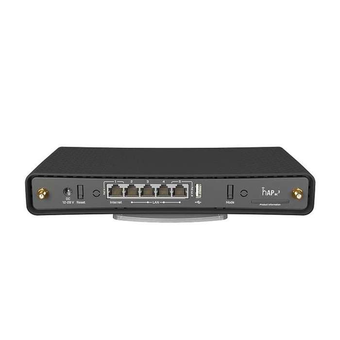 MikroTik hAP ac3 Wireless Dual Band 5-port Gigabit Router with PoE Out RBD53IG-5HACD2HND