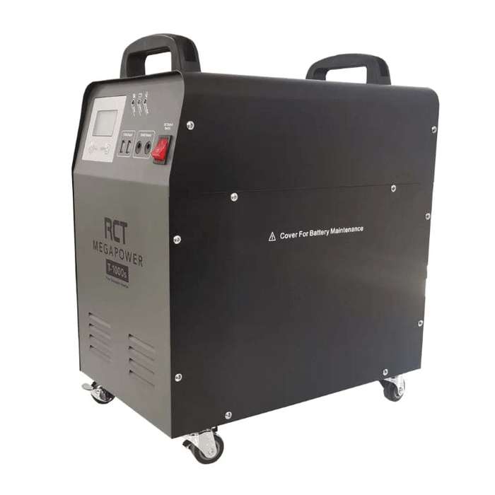 RCT MegaPower 1kVA 1kW Inverter Trolley with 1 X 100Ah Battery