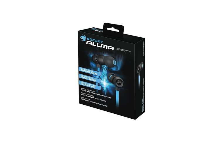 ROCCAT Aluma Headset In-ear Black and Blue ROC-14-210