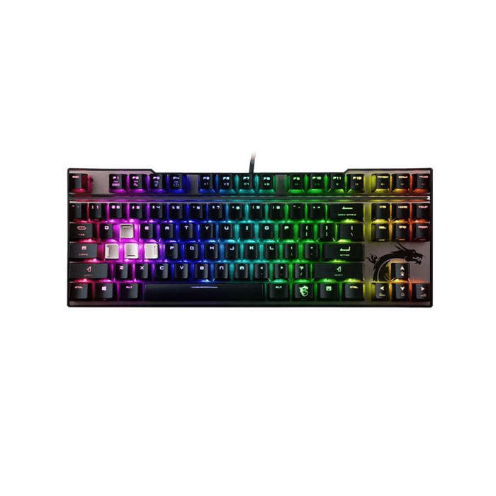 MSI Vigor GK70 Keyboard USB QWERTY US English Black
