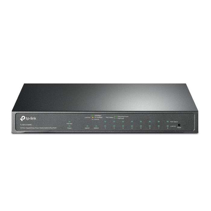 TP-Link SG1210MPE 10-Port Gigabit PoE+ Easy Smart Switch
