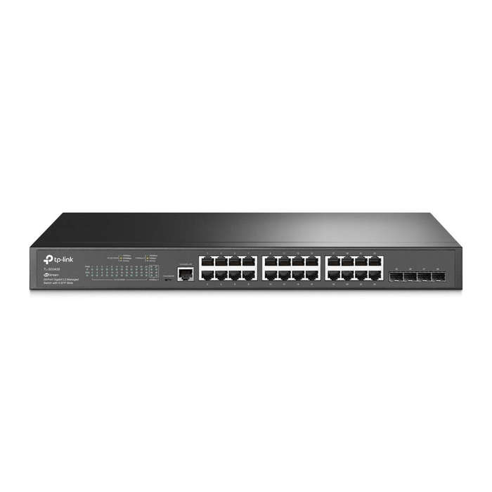 TP-Link SG3428 JetStream 24-port Gigabit L2+ Managed Switch with 4 SFP Slots