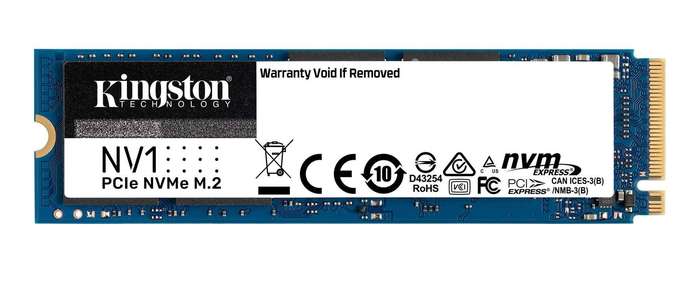Kingston NV1 M.2 1TB PCI Express 3.0 NVMe Internal SSD