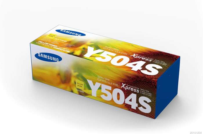 HP Samsung CLT-Y504S Yellow Toner Cartridge 1,800 pages SU504A Single-pack