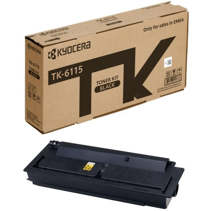 Kyocera TK-6115 Black Toner Kit Cartridge 15,000 pages Original Single-pack