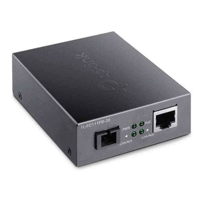 TP-Link Omada TL-FC111PB-20 WDM Media Converter with 1-port PoE