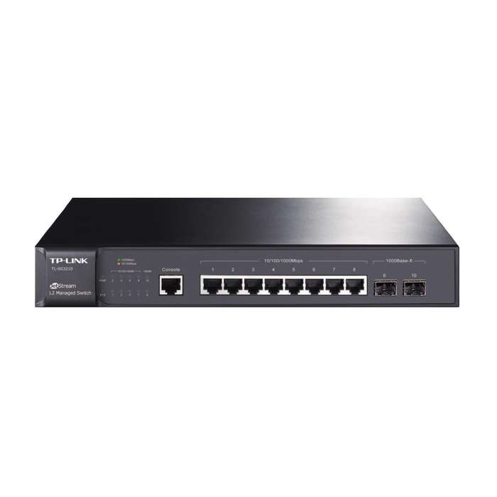 TP-Link TL-SG3210 JetStream 8-port Gigabit L2+ Managed Switch with 2-port SFP