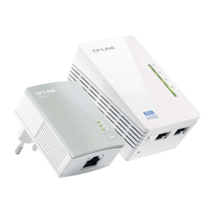 TP-Link TL-WPA4220 Kit Powerline Adapter 300 Mbits Wi-Fi White Single-Pack