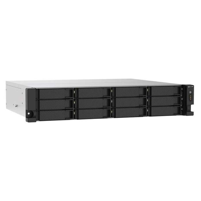 QNAP V1500B 12-Bay Diskless 2U Rackmount NAS TS-1273AU-RP-8G