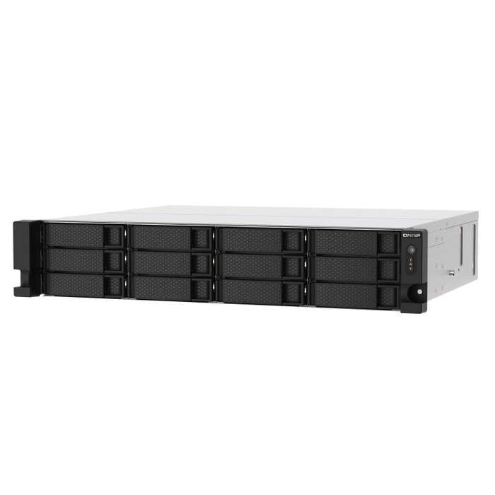 QNAP V1500B 12-Bay Diskless 2U Rackmount NAS TS-1273AU-RP-8G