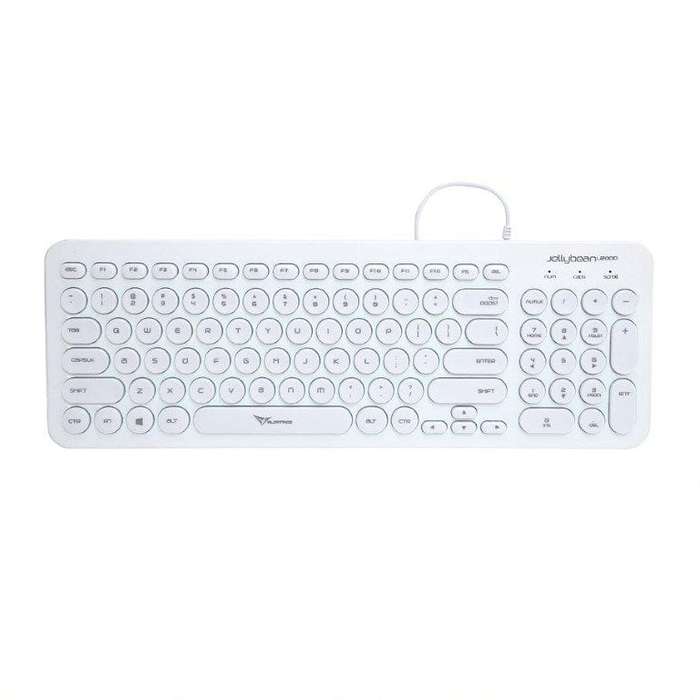 Alcatroz Jellybean U2000 Keyboard and Mouse White U2000WW
