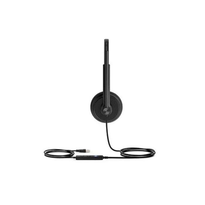 Yealink UH34-Dual USB Wired Headset with Leather Cushions UH34-DUAL