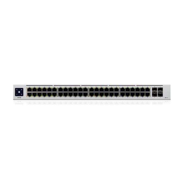Ubiquiti 48-port GbE Layer 2 Managed Switch with 32x PoE+ and 4x SFP ports USW-48-POE