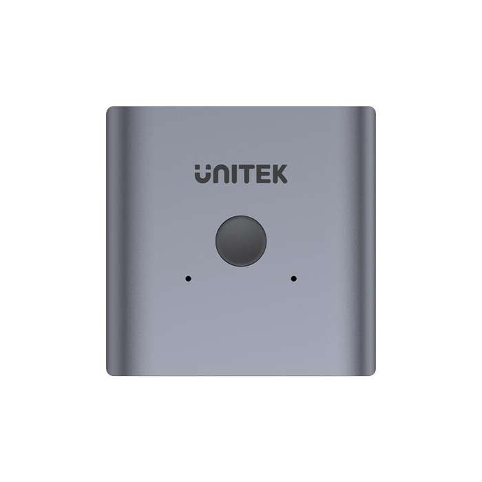 Unitek 4K Aluminium HDMI 2.0 Switch 2-To-1 Bi-Directional V1127A