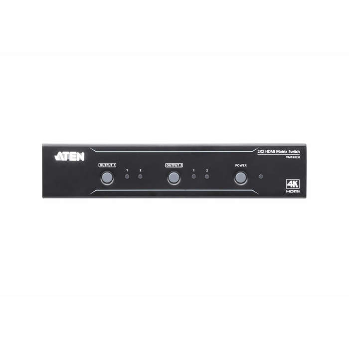 Aten VM0202H KVM Switch Rack Mounting Black