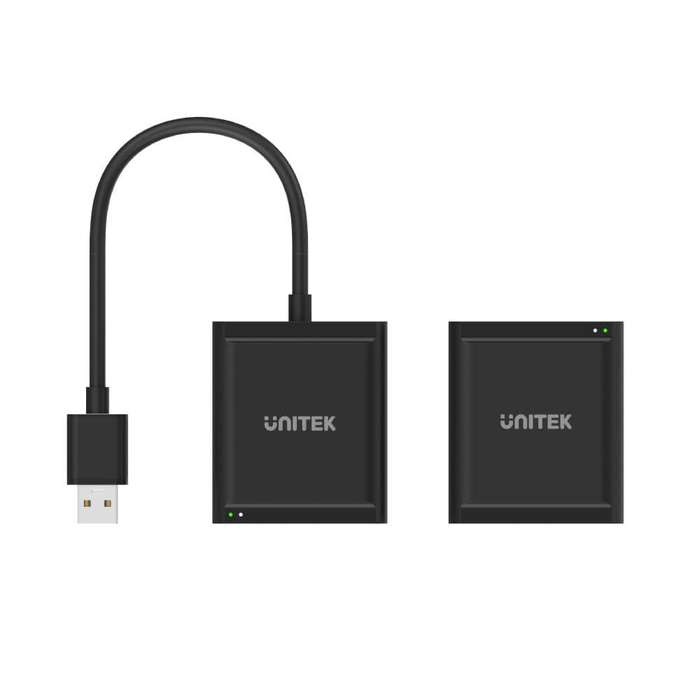UNITEK Y-2516 Interface Hub USB 2.0 480 Mbit/s Black