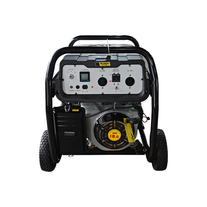 8.0 kVA Open Petrol Generator - Bundu Power - BP8000-OP Open Type Generator