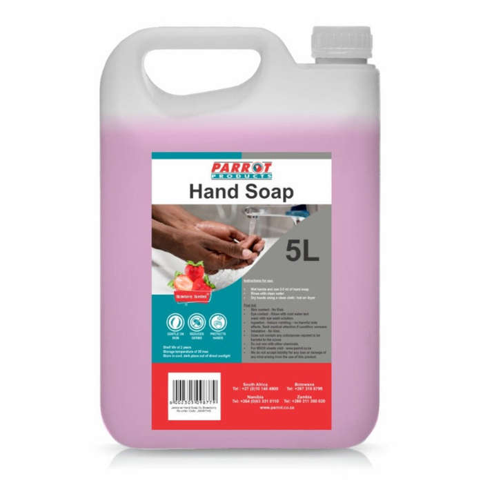 Parrot Janitorial Hand Soap Strawberry 5L