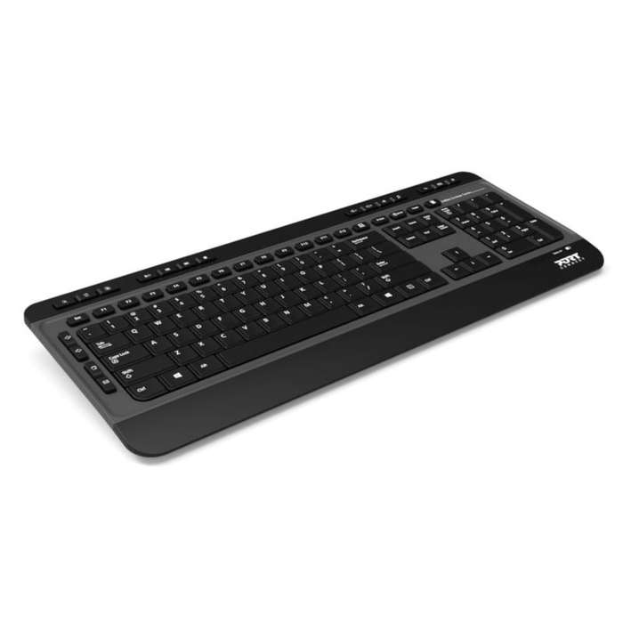 Port Connect Silent Wireless Keyboard & Mouse