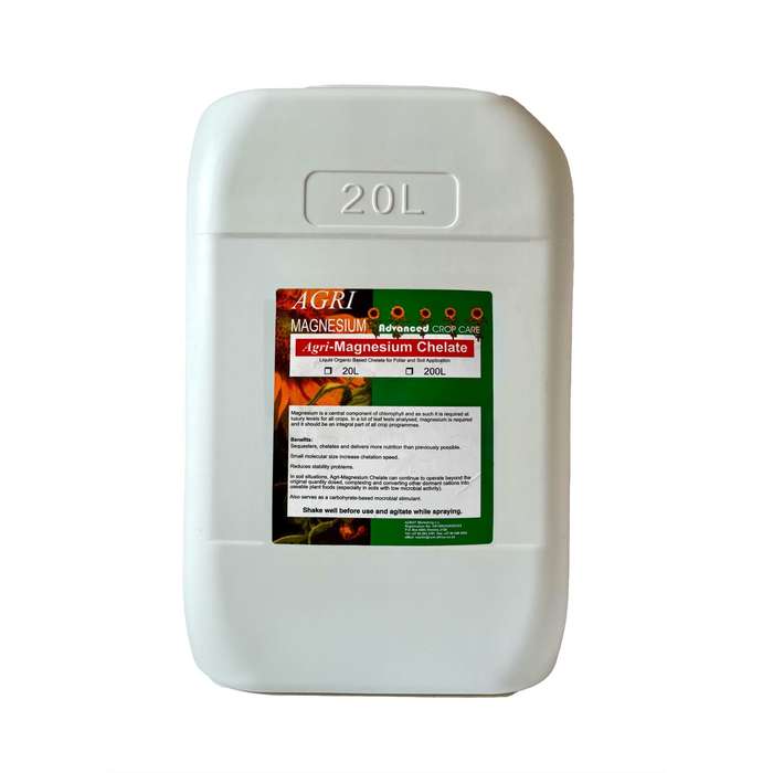 Agri-Magnesium Chelate 20L Liquid Organic Fertiliser