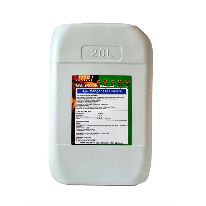 Agri-Manganese Chelate Liquid Organic Fertiliser 20L