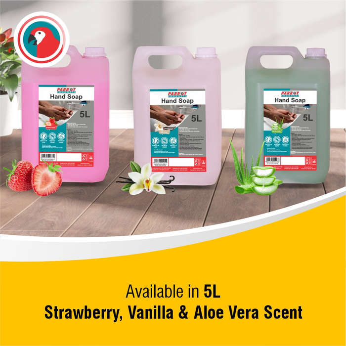 Parrot Janitorial Hand Soap Strawberry 5L