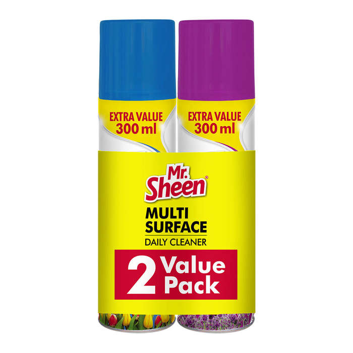 Mr Sheen Multi-Surface Furniture Cleaner Value Pack 300ml