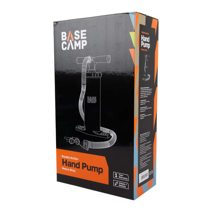 Basecamp Heavy Duty Double Action Hand Pump