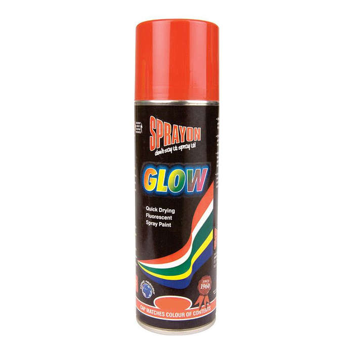 Sprayon Neon Spray Paint 300ml Red