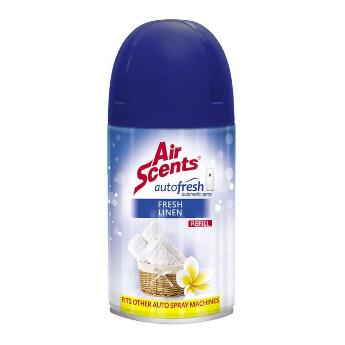 Air Scents AutoFresh Automatic Spray Refill Fresh Linen 250ml