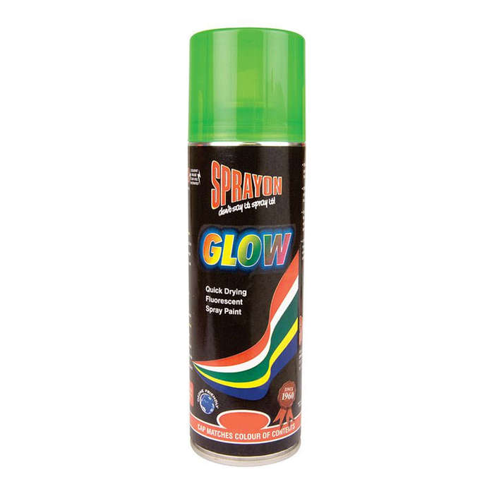 Sprayon Neon Spray Paint 300ml Green