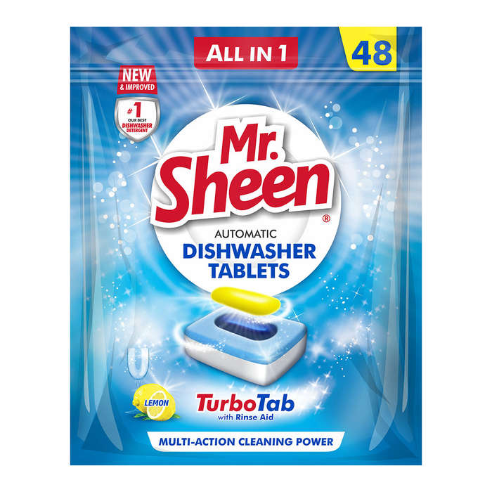 Mr Sheen Automatic Dishwasher Tablets Lemon