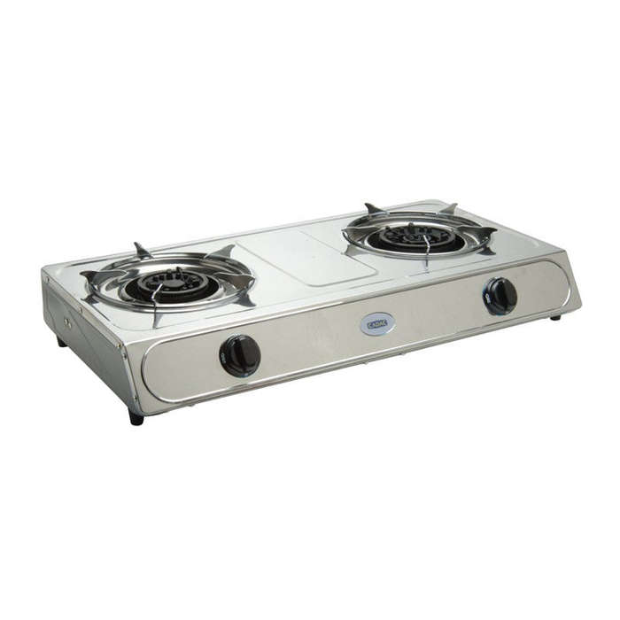 Cadac Stainless Steel 2-Plate Gas Stove
