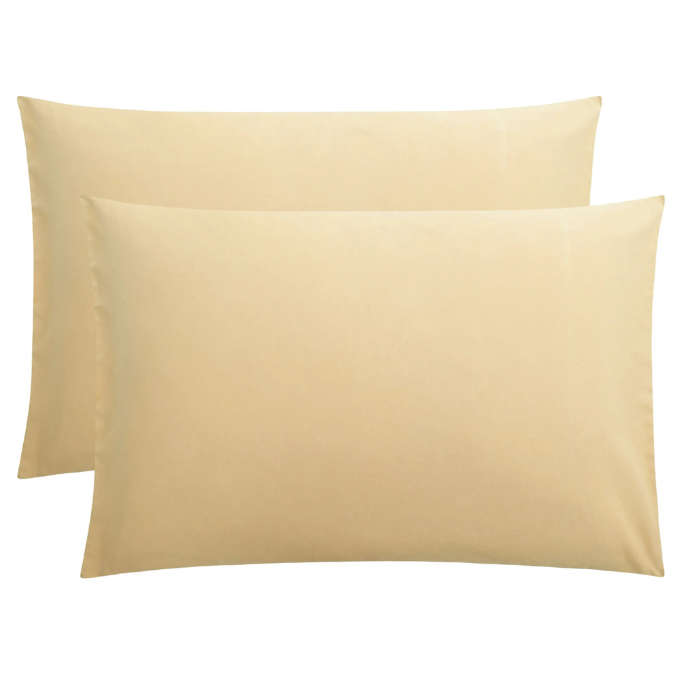 PolyCotton Pillow Cases - Various Colours