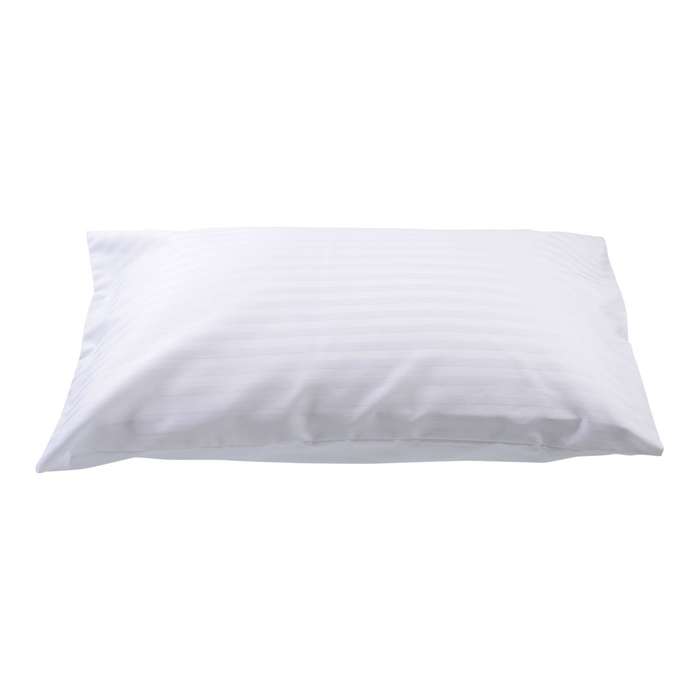 Set of 4 Satin Striped Microfibre Pillow case