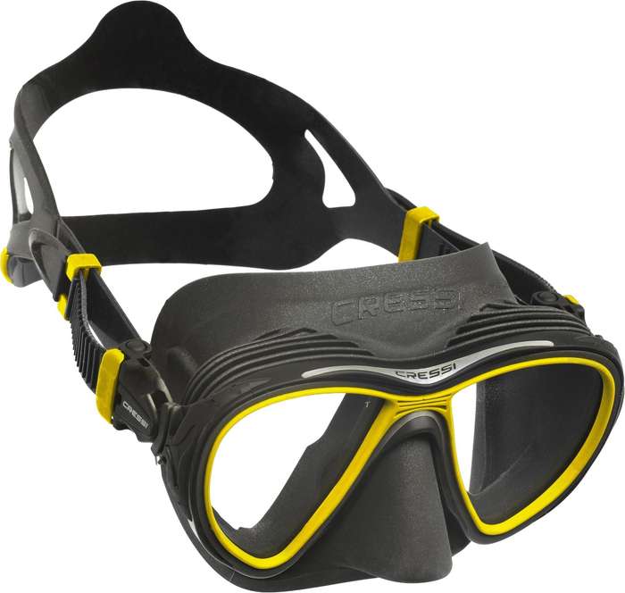 Cressi Quantum Mask - Scuba mask, Snorkelling mask