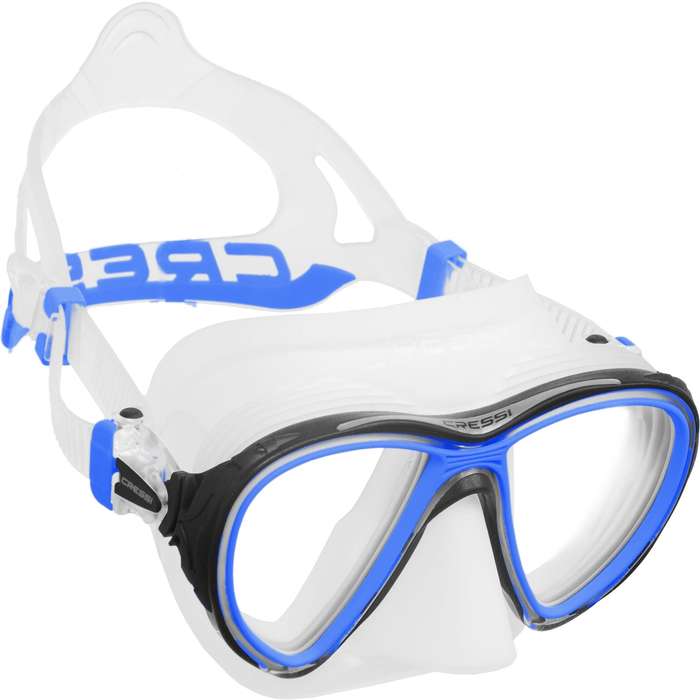 Cressi Quantum Mask - Scuba mask, Snorkelling mask
