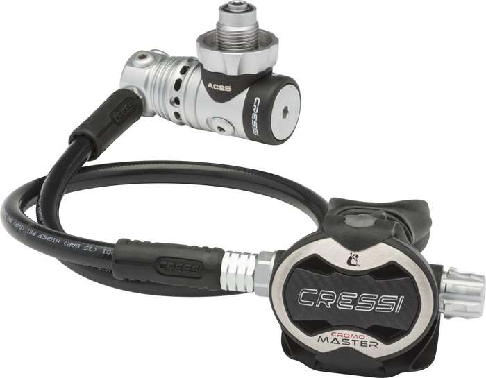 Cressi AC25m Master Chrome Regulator - Din