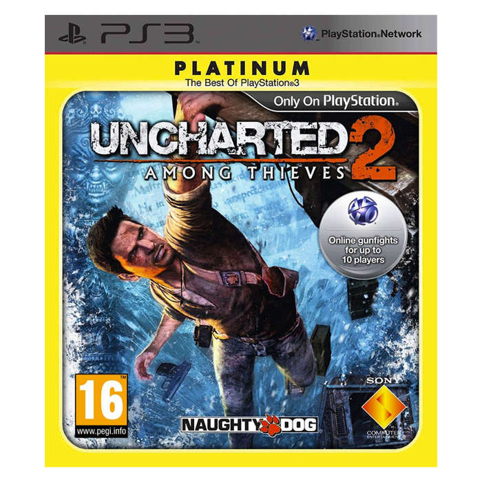 Uncharted 2 Among Thieves Platinum  - PS3 - Preplayed