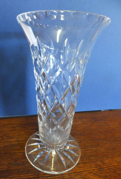 Webb Corbet Crystal Vase
