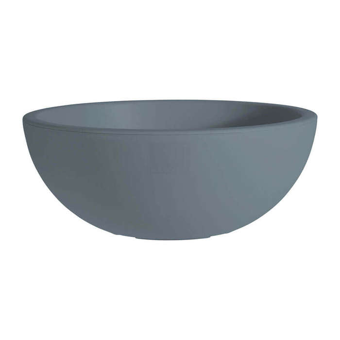 Pastel Blue Round Flower Pot