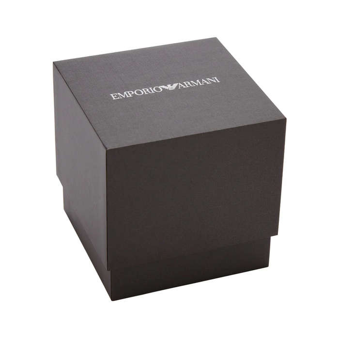 Emporio Armani Two-Hand Mother of Pearl Dial Stainless Steel Women's Dress Watch | AR11664