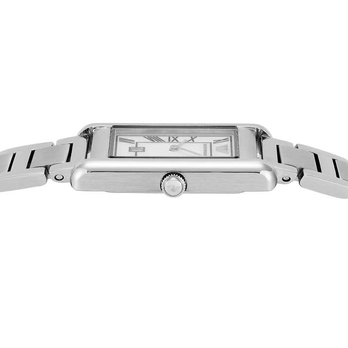 Emporio Armani Two-Hand Mother of Pearl Dial Stainless Steel Women's Dress Watch | AR11664