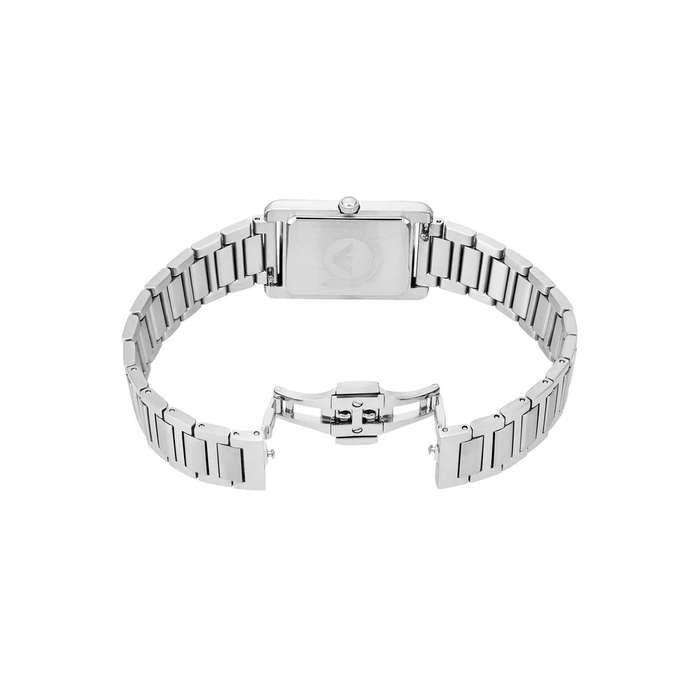 Emporio Armani Two-Hand Mother of Pearl Dial Stainless Steel Women's Dress Watch | AR11664