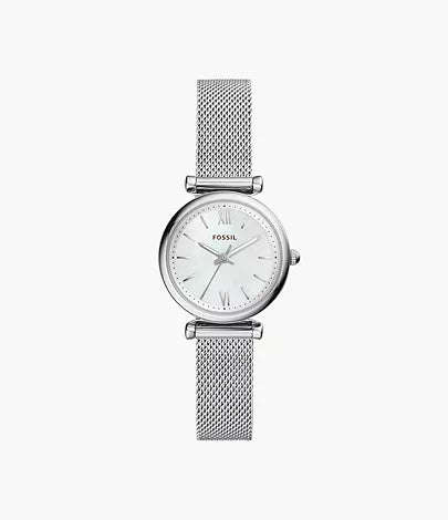 Fossil Carlie Mini Three-Hand Stainless Steel Woman's Watch | ES4432