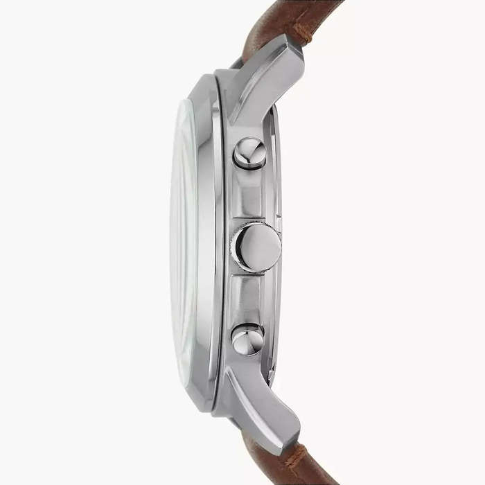 Fossil Grant Chronograph Brown Leather Men's Watch | FS4813IE